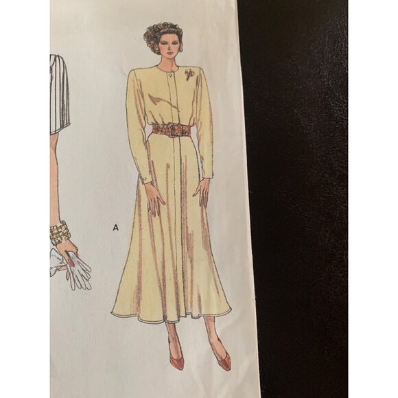 Vogue Misses Dress Sewing Pattern 9830 Size 8 10 12 - Uncut - Picture 3 of 11